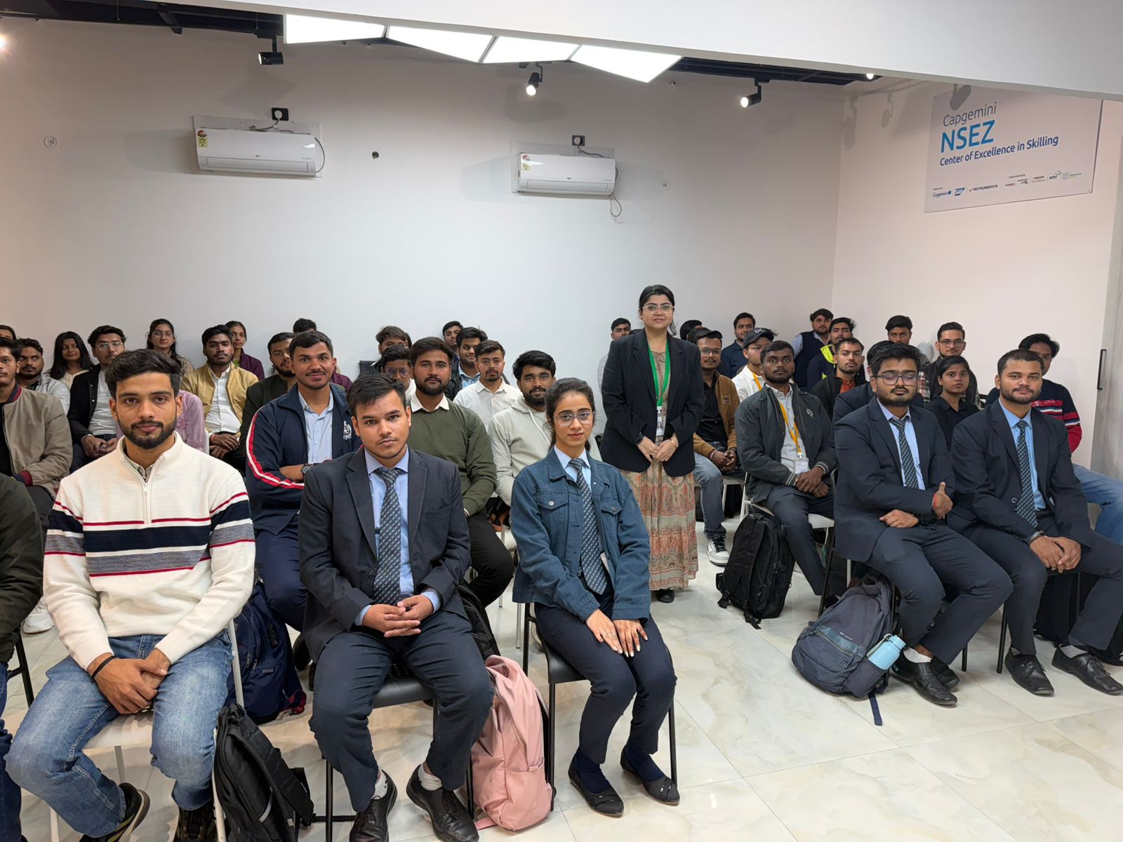 Capgemini Centre of Excellence Begins Onboarding for Data Analytics Batch; IMS Engineering College Students Show Strong Interest