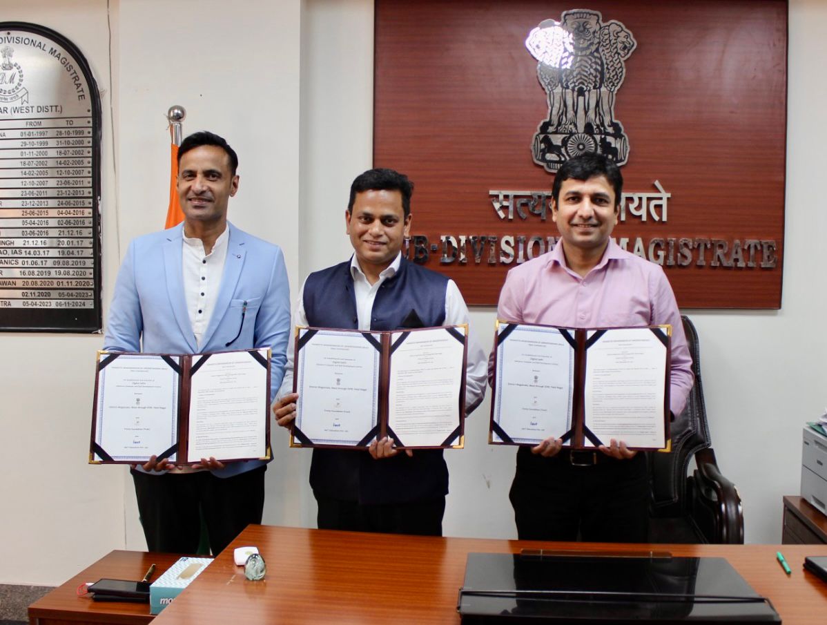 District Magistrate (West) Launches First-of-its-Kind “Digital Sathi – Advance Computer & Skill Development Centre” Inside DM Office Complex
