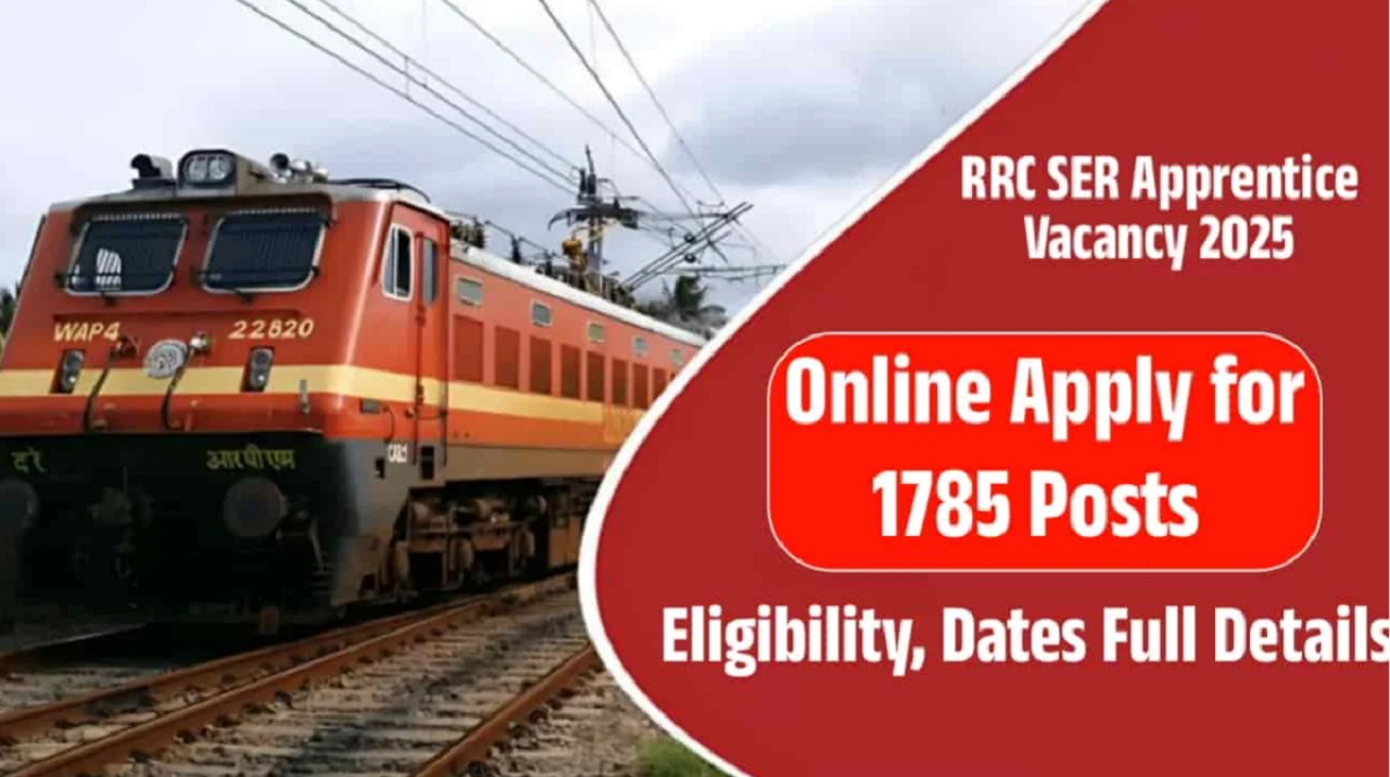RRC SER Apprentice Recruitment 2025: 1785 Posts Open