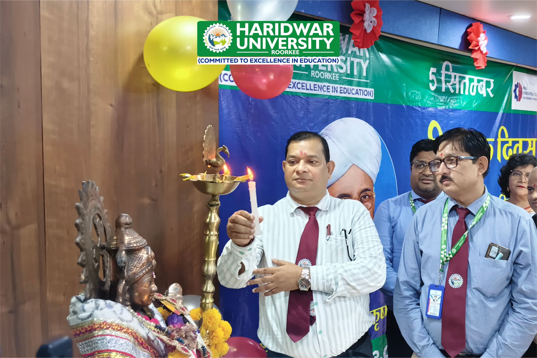 Haridwar University Celebrates Teacher’s Day with Gratitude & Respect