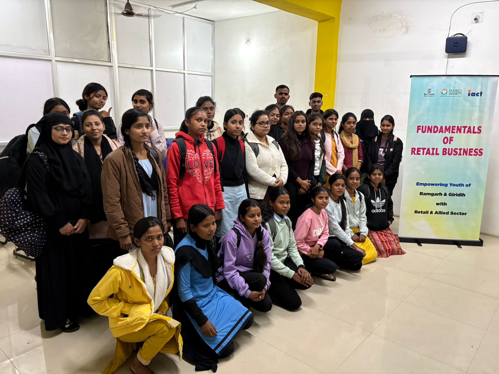 RASCI and GIZ Review Skill Development Project for Coal Mining-Affected Youth at IACT Ramgarh Centre