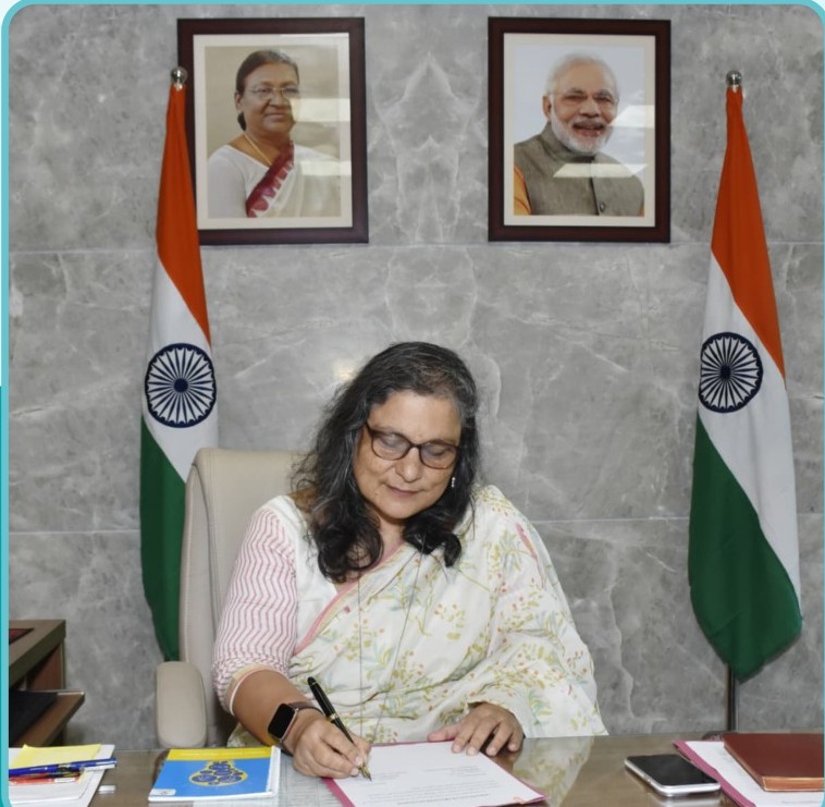 IACT Education Extends a Warm Welcome to Smt. Debashree Mukherjee, IAS, on Her Appointment as Secretary, Ministry of Skill Development & Entrepreneurship