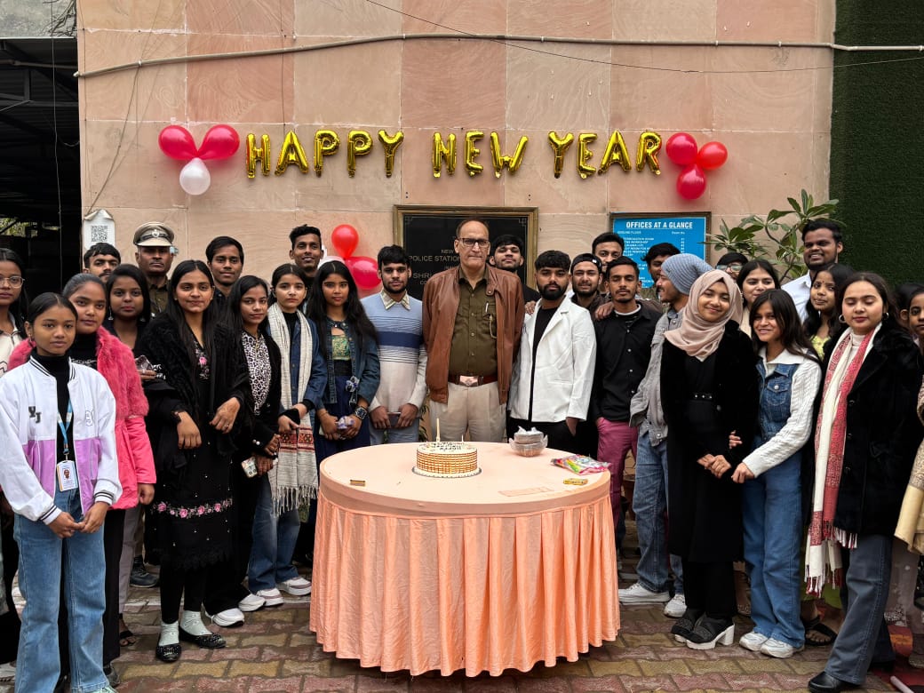 Sangam Trust Candidates Celebrate New Year at Skill Training Centre Inside Bindapur Police Station